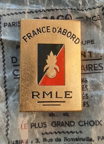 Insigne émail rmle - insigne,