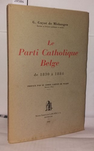 Parti catholique belge de - belge,