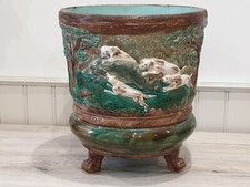 Grand cache pot ancien en