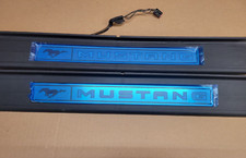 Take Off 2015-2023 Mustang Lighted Door Sill Plates   PAIR