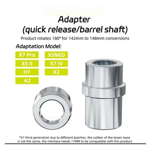 Adaptateur arbre traversant - d'arbre,