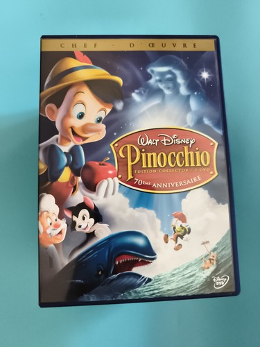 Dvd pinocchio walt - pinocchio, disney