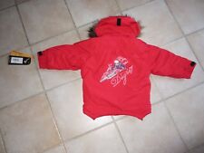 Veste blouson  ski  fille degré 7  rouge taille 4 ans