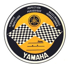 Autocollant Yamaha  RD RDX DT