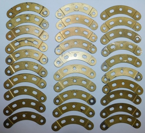 Golden curved strip - x,