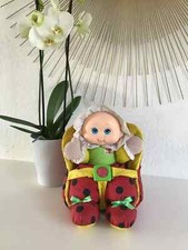 22⚜️Old Plush Doll Cuddly Toy With Baby Holder Playskool Ladybug Lil'Lady