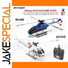 JakeSpecial – WLtoys XK K123 K124 RC Helicopter RTF 6CH