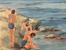 peinture Gouache Papier 1960