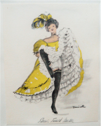Janicotte french cancan - french,