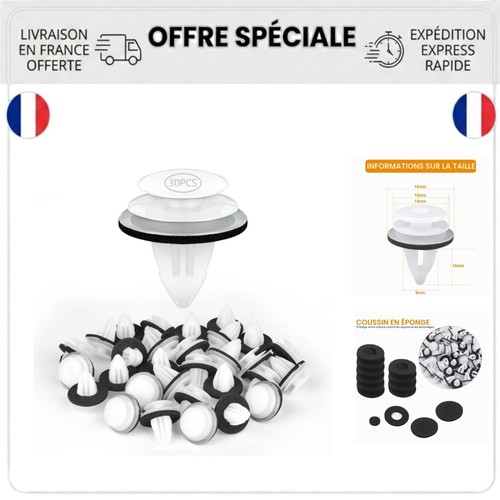 Clips fixation carrosserie - de,