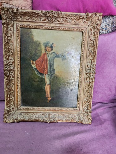 Peinture huile page - peinture, à