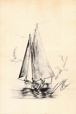 50 MANCHE BATEAU DE PECHE