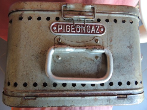 Camping pigeon rechaud - camping, ancien