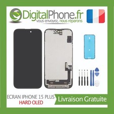🔥🔥 ECRAN HARD OLED IPHONE 15+ PLUS + OUTILS + JOINT 🔥🔥 TVA 🔥🔥