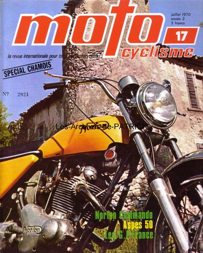 Motocyclisme norton 750 - 17,