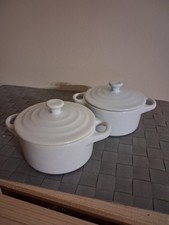 2 MINI COCOTTES RONDES