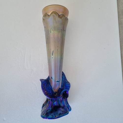 Vase verre souffle p - vase,