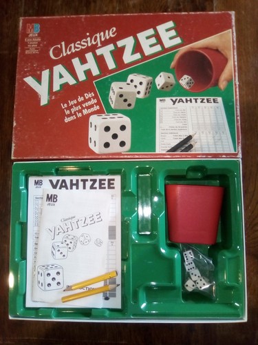 Jeu société yahtzee - de,