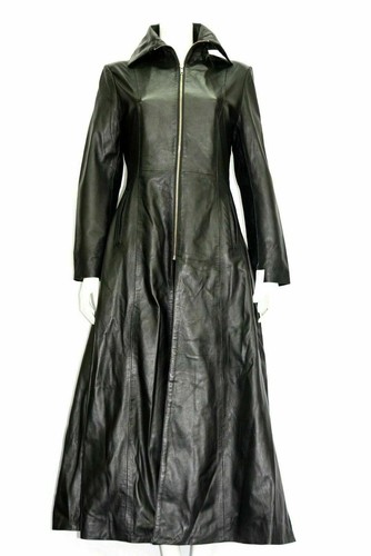 Maxi manteau femme cuir - maxi,