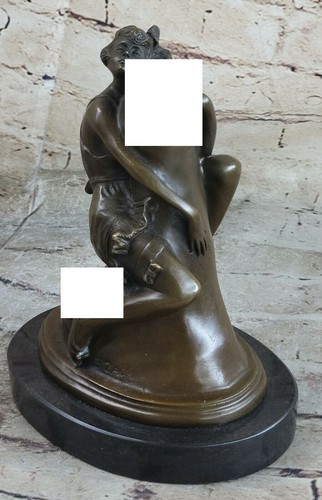 Bronze statue art deco - ,