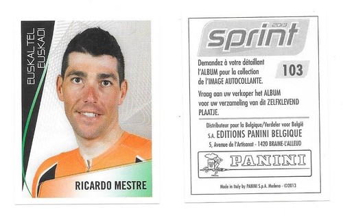 Vignette 103 sprint 2013 - vignette, n°103