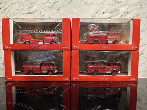 Norev lot 4 vehicules - norev, 1/43