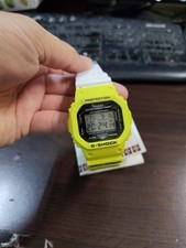 CASIO G-SHOCK DW-5600TGA-9DR  only worn for 2 times, real, contain papers
