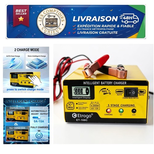 Chargeur batterie intelligent