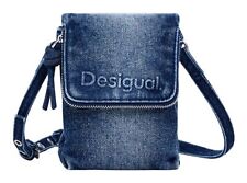 Desigual sac à épaule bandoulière Across Body Bag Denim Medium Wash