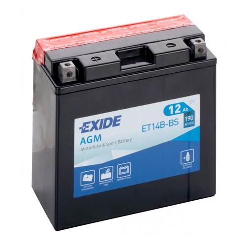 Batterie moto exide et14b - moto, et14b-bs