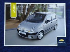 2005 Chevrolet Matiz Brochure