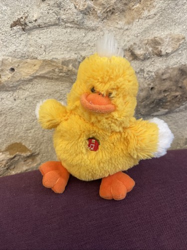 Peluche doudou canard poussin