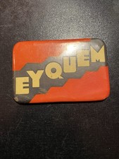 Rare Ancien petit miroir Publicitaire Eyquem french antique mirror