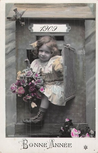 Bonne annee petite fille - bonne,