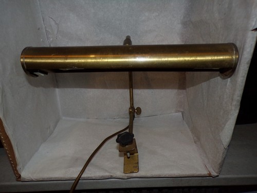Lampe laiton doré - lampe,