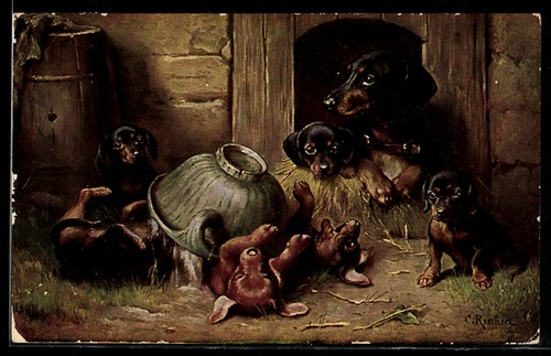 Carte postale artiste - postale, d'artiste