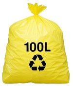 Sac Poubelle Jaune 100l | 50
