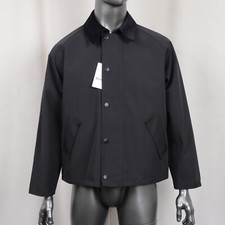 BARBOUR TRANSPORT UNISEX REVERSIBLE BLOUSON BLACK