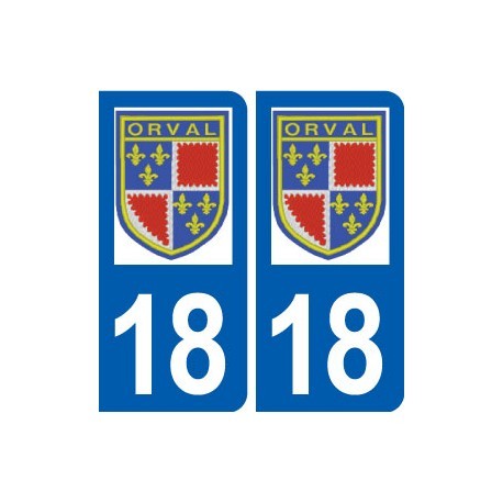 Orval logo autocollant - 18,