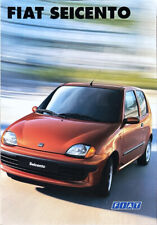Fiat Seicento brochure brochure Depliant 09/1999