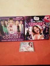 Lot VIOLETTA"2 albums concert video +livre"plus 1cd,dvd