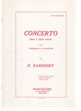 KARJINSKY - Concerto dans le
