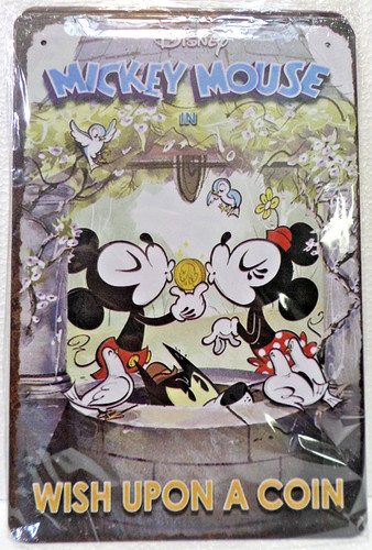 Plaque metal vintage - plaque,