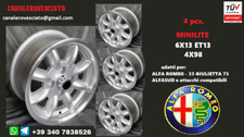 Jantes Minilite 6x13 4x98 Alfa