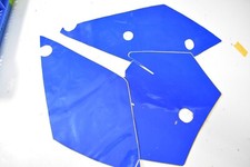 Fonds de plaques bleu