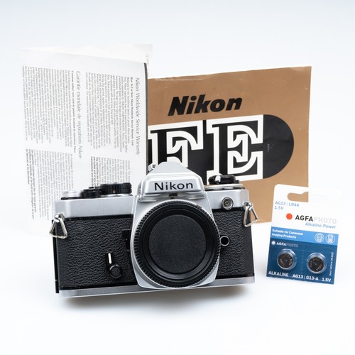 Serviced nikon fe body - *serviced*,