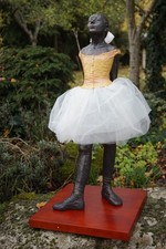 DE14 GRANDE  FIGURINE STATUETTE DANSEUSE  DEGAS  14 ANS DANSE CLASSIQUE 63  CM