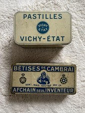 boîte publicitaire ancienne