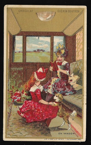 Wagon chromo chocolat - wagon,