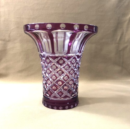 Old crystal vase overlay - old,